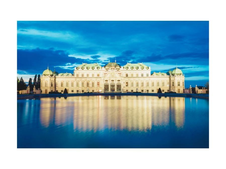 Belvedere Museum in Winter