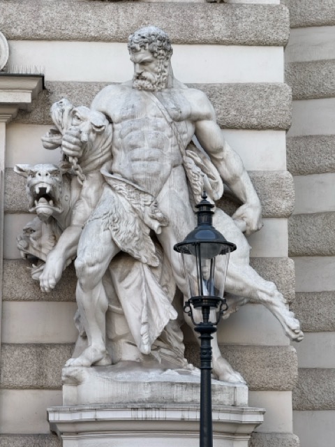 Hercules Statue by Hofburg Palace