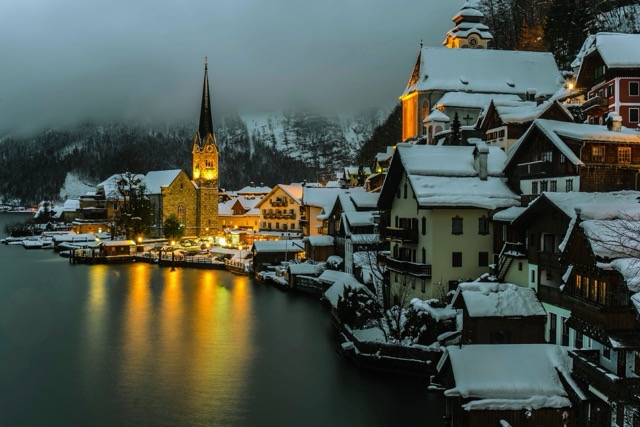 Hallstatt in Winter