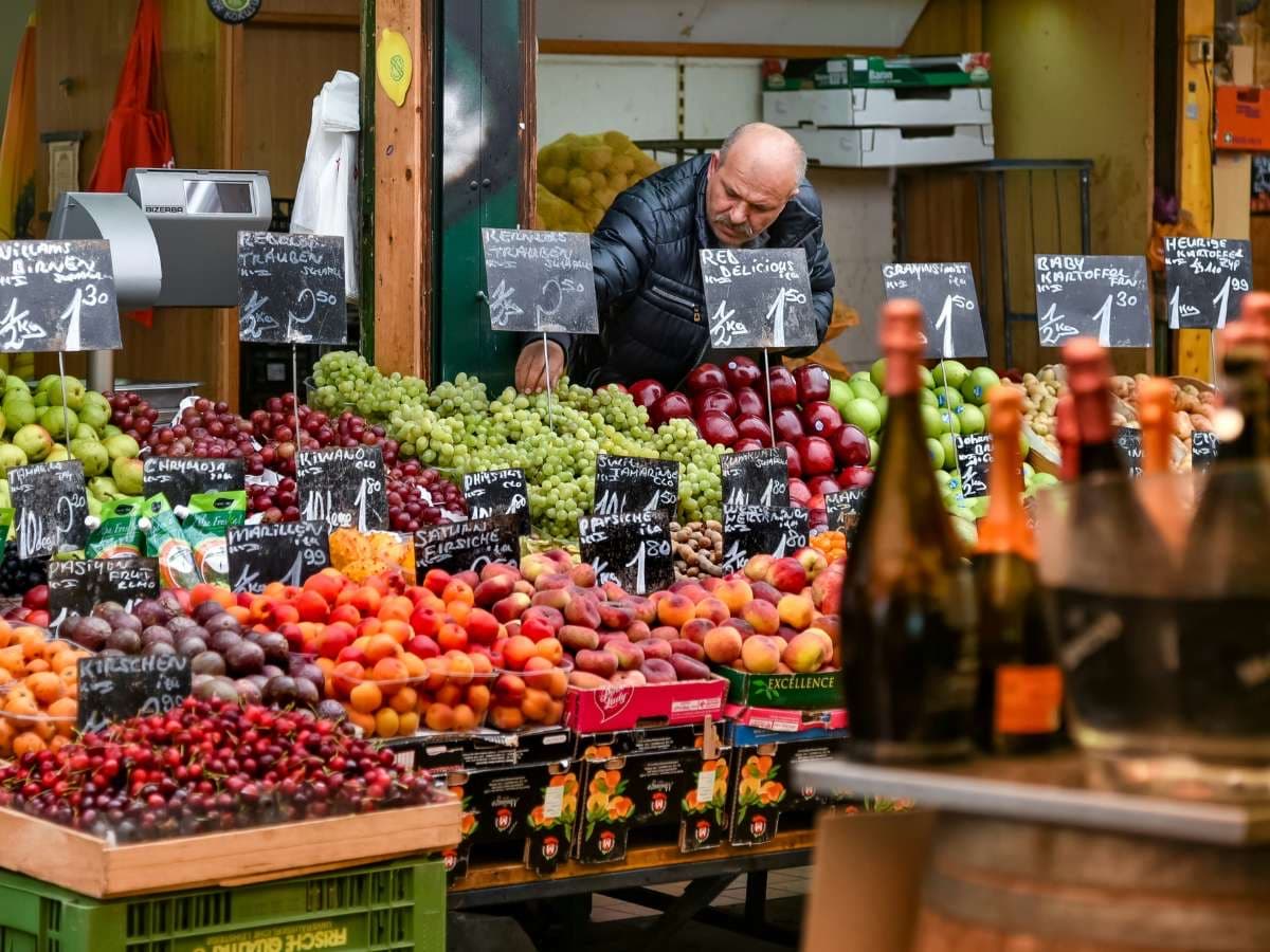 Naschmarkt Market Stalls